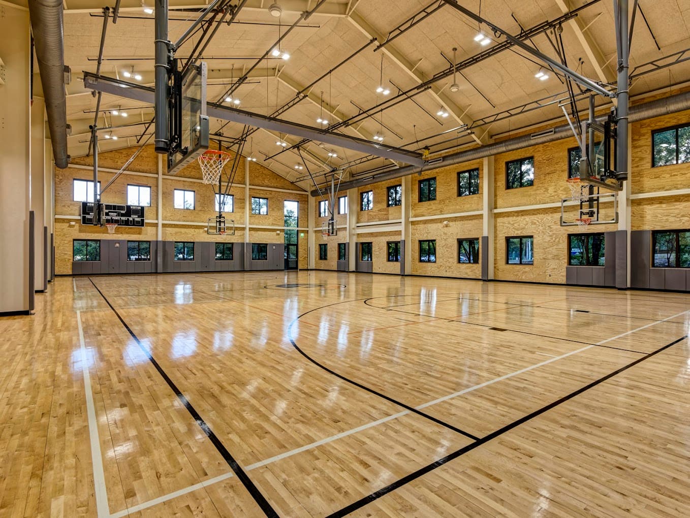 R4 Gymnasium Basketball Court